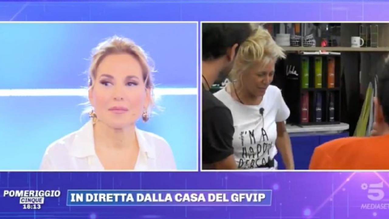 Barbara d'Urso racconto Ruta