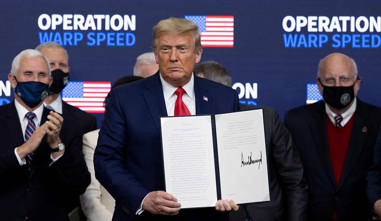 Trump vaccino Covid (getty images)