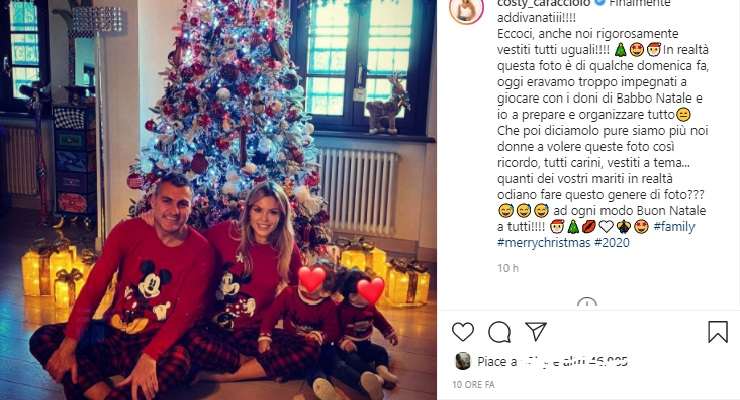 Famiglia Vieri a tema Natale