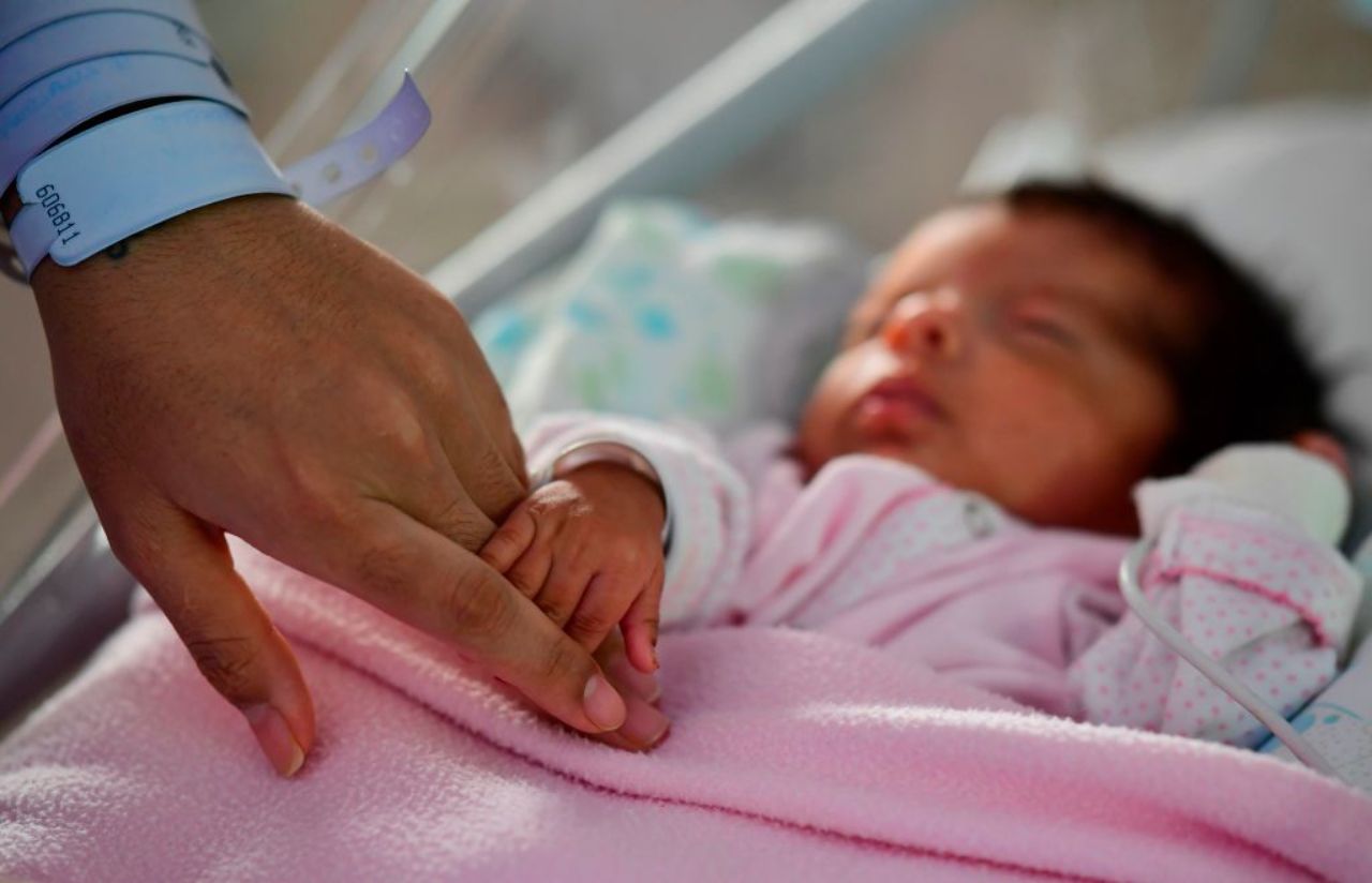 Ospedale Covid Mamma Bambina