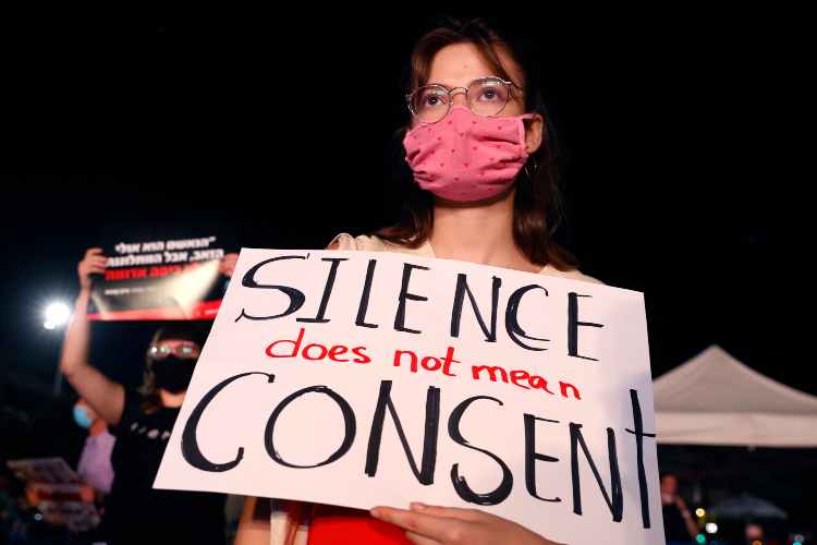 Manifestazione violenza sulle donne (getty images)