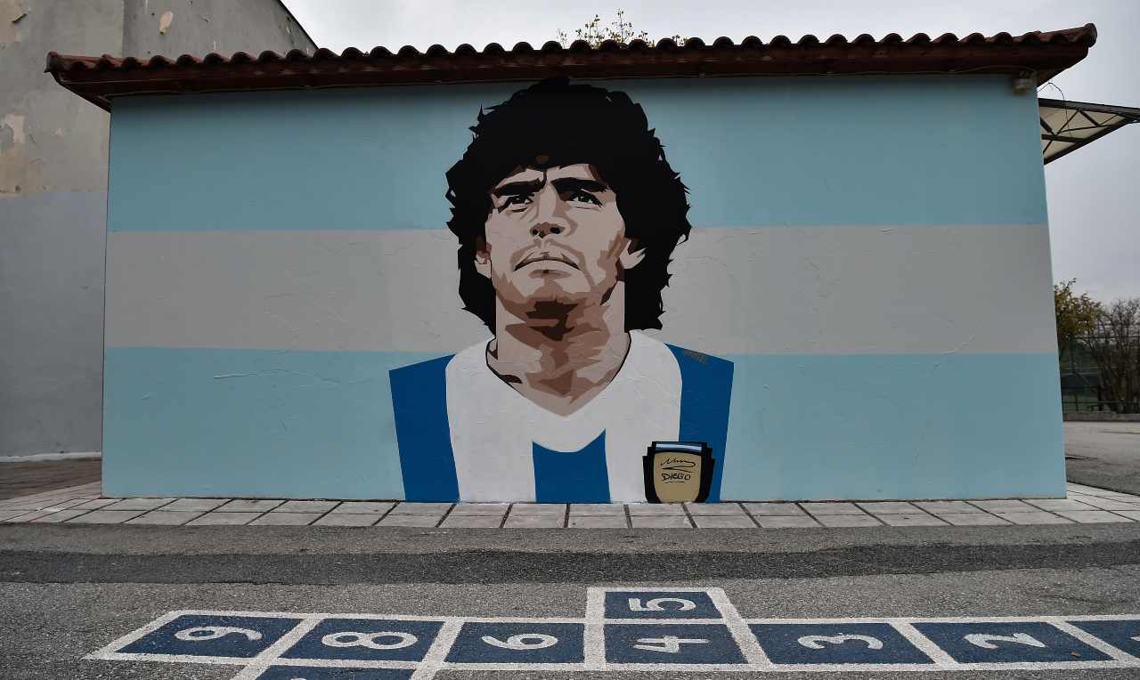 Morte Maradona casa (getty images)