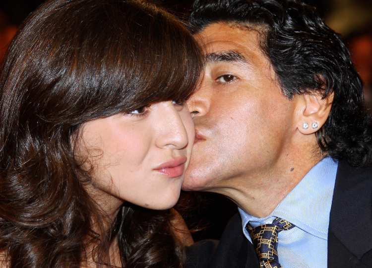 Maradona e Giannina 