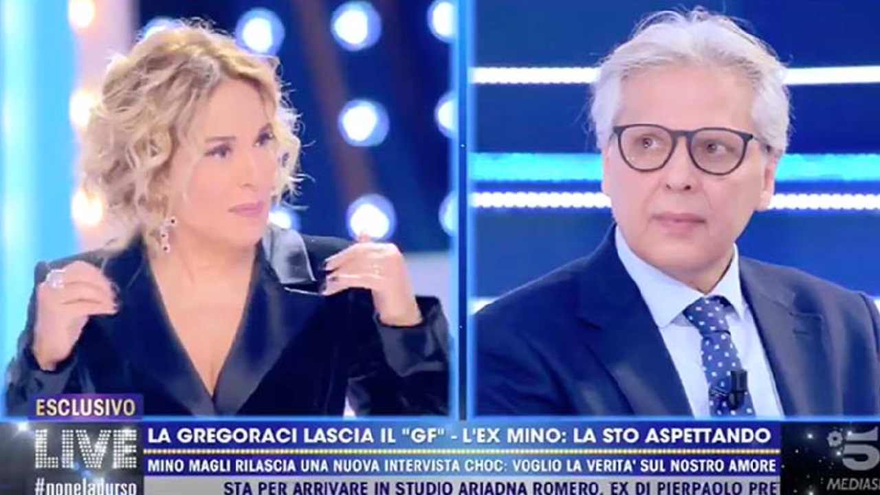 Mino Magli e Barbara d'Urso