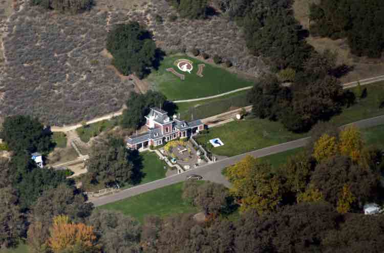 Neverland jackson california 