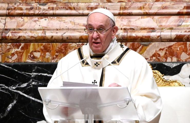 Papa Francesco Messa Capodanno