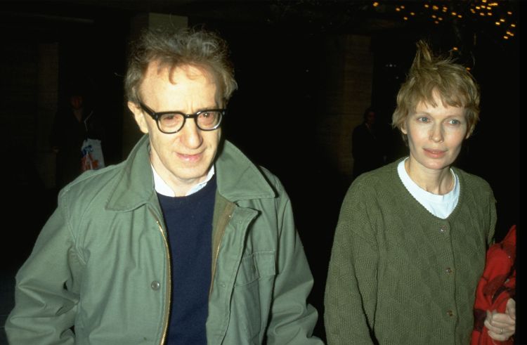 Woody Allen Mia Farrow (getty images)