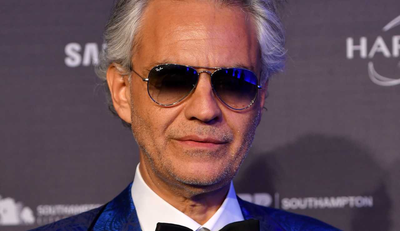 Andrea Bocelli primo piano