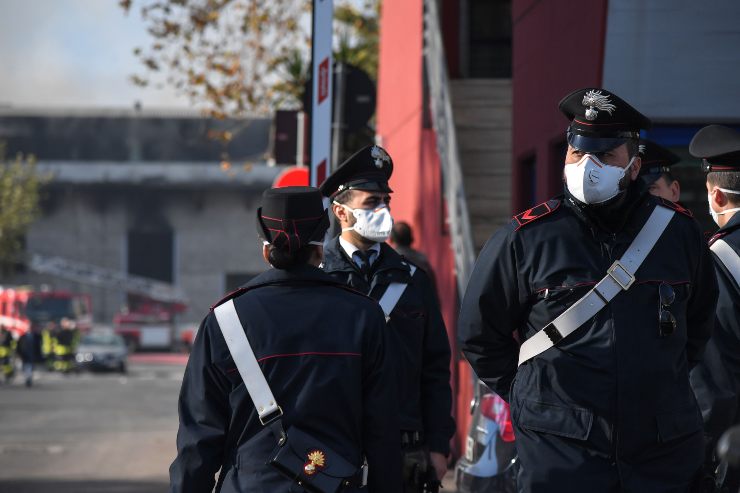 mamma stroncata dolore braccio - Carabinieri