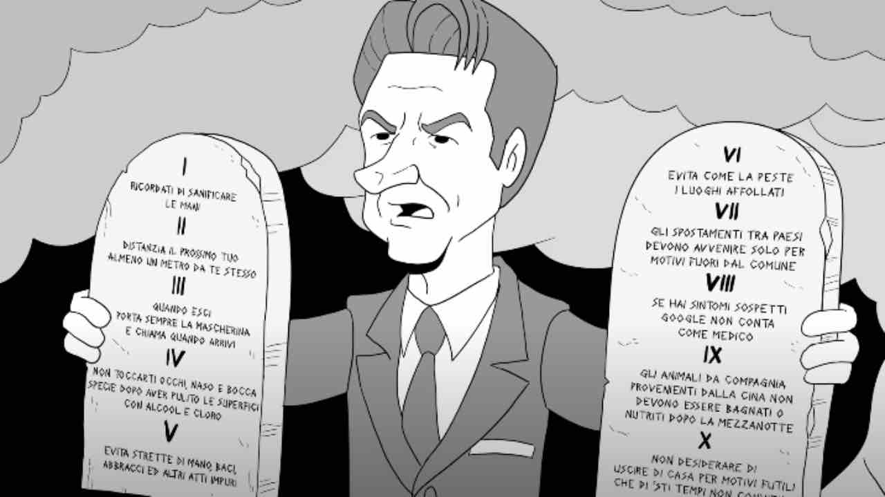 conte cartoon 2020 cartone video