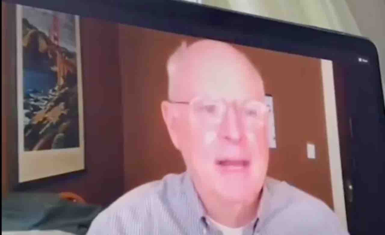 didattica a distanza professore piange