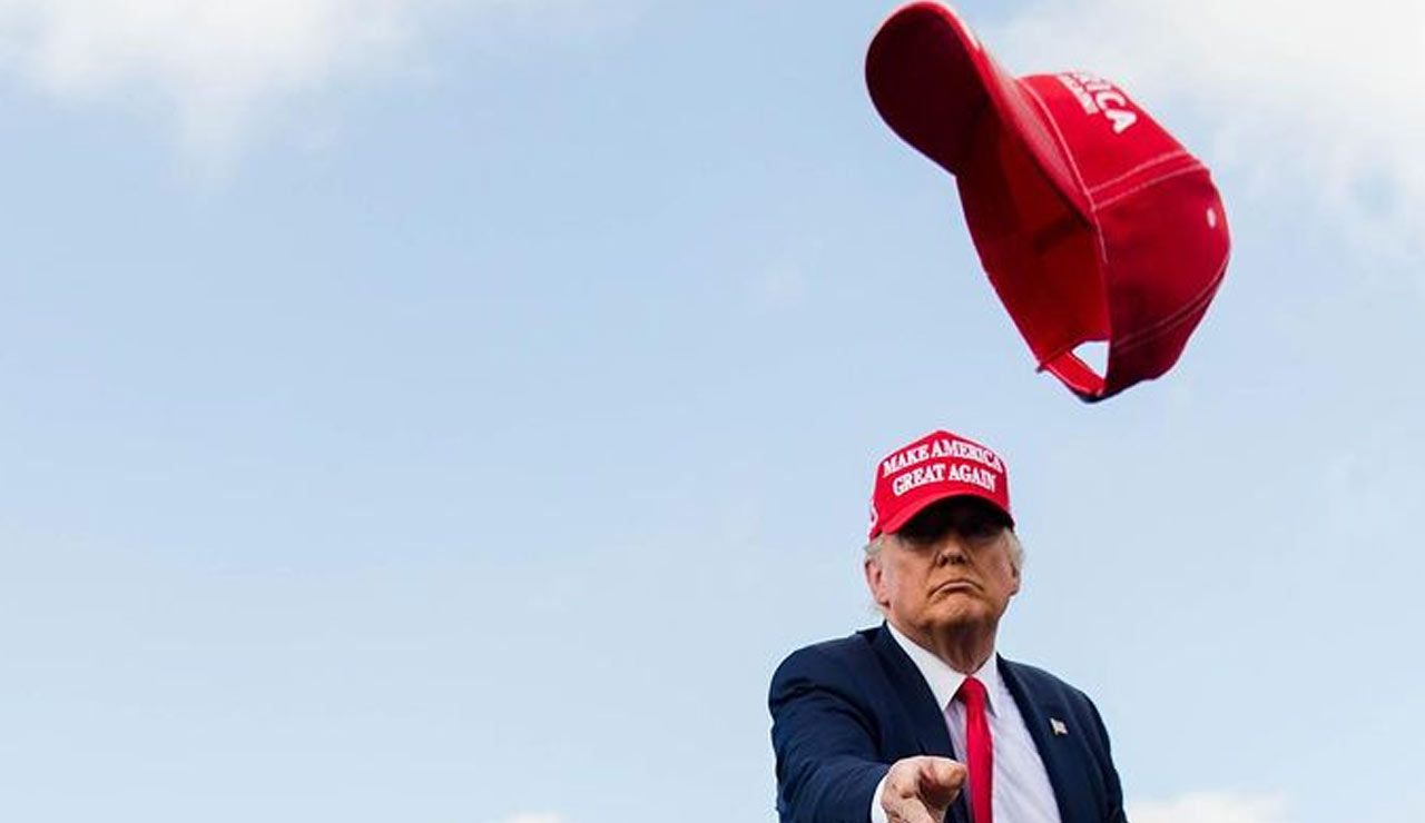 donald trump negazionista