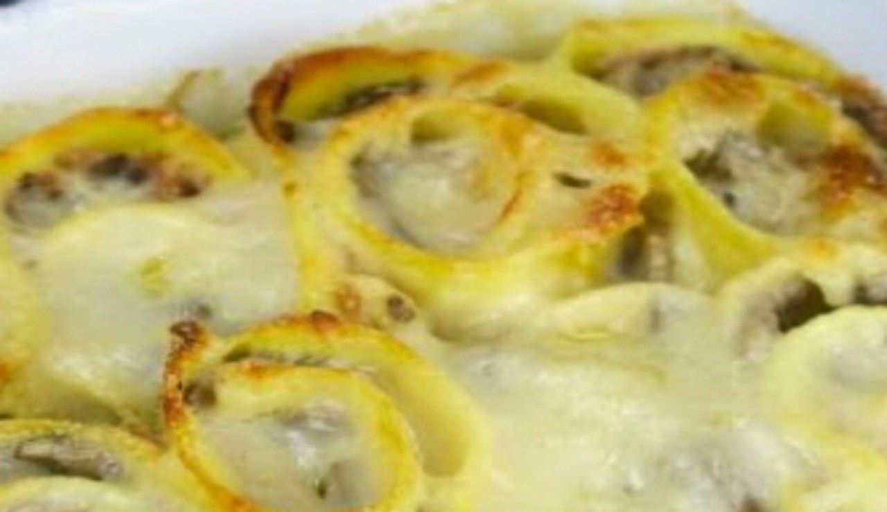 girelle lasagna in bianco