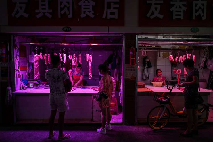 Covid Cina carne (getty images)