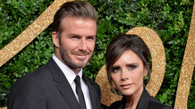 Famiglia Beckham Capodanno