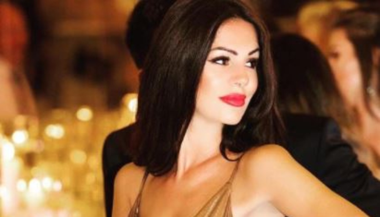 Erjona Sulejmani in abito da sera