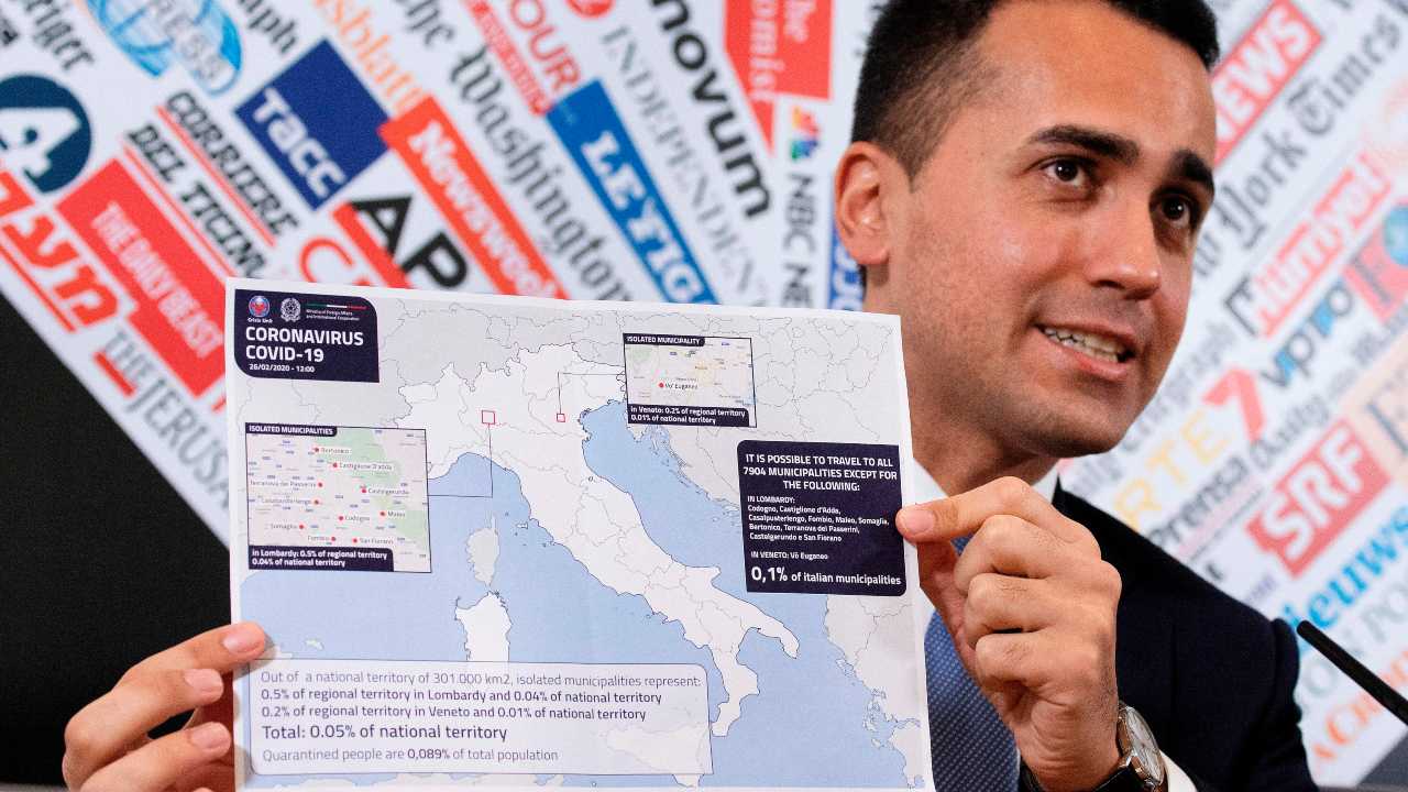 divieti zona rossa arancione gialla web app