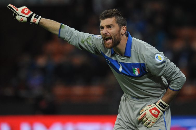 Morgan De Sanctis in Nazionale