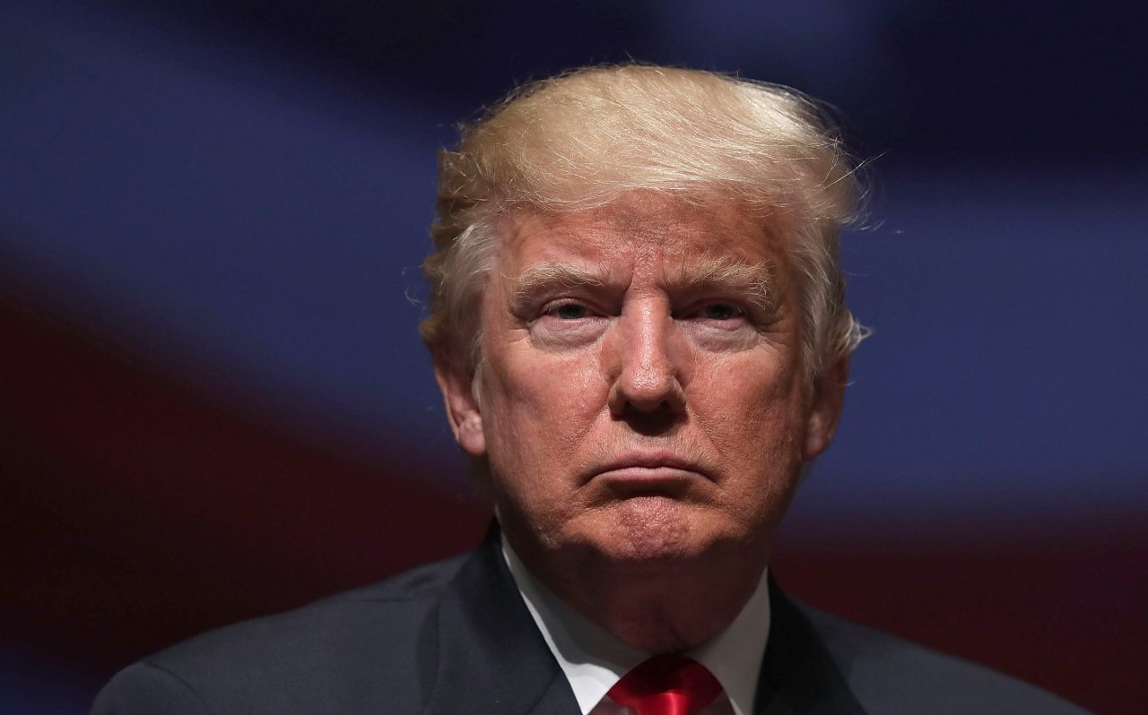 Donald Trump primo piano