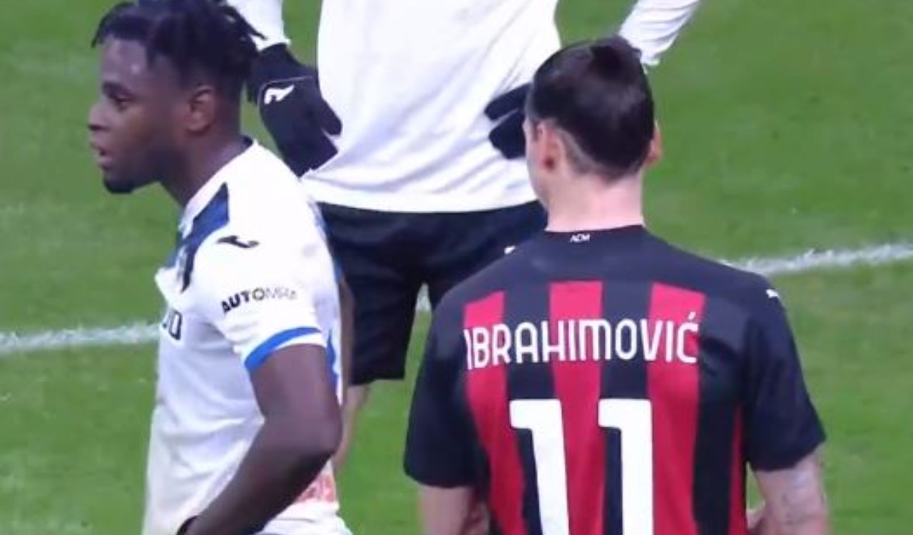 Ibrahimovic e Zapata, Milan Atalanta