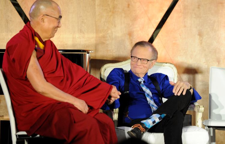 Larry King e il Dalai Lama 