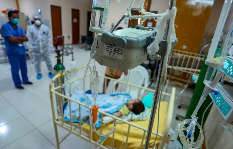 Neonato in ospedale