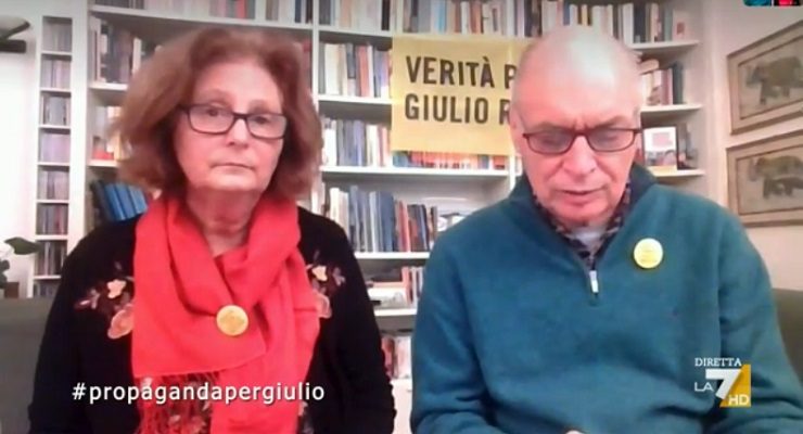 Paola e Claudio Regeni