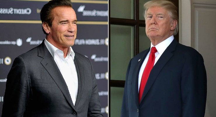 Schwarzenegger contro Trump
