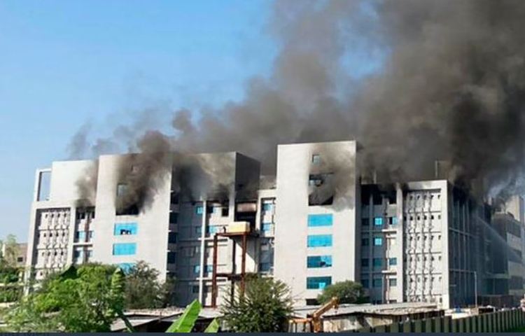 Serum Institute of India, incendio