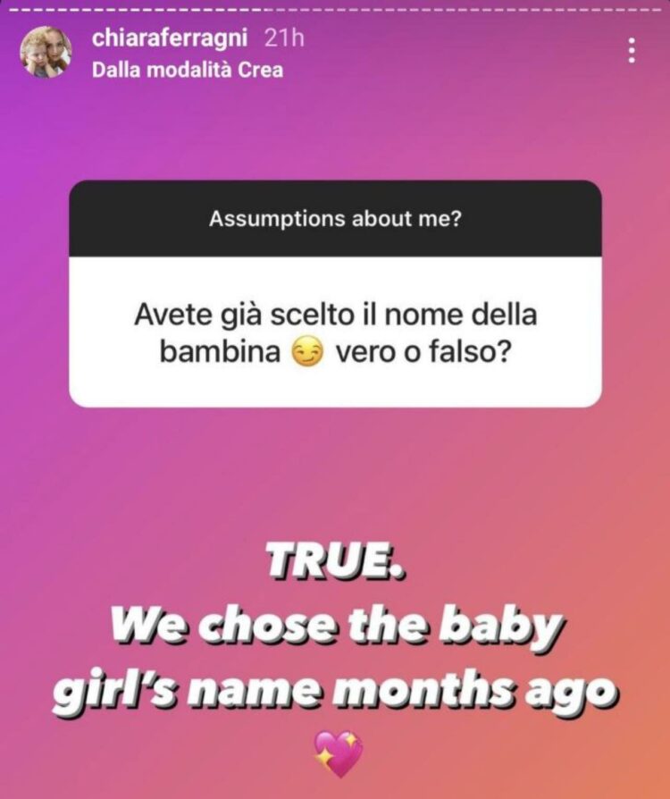 Chiara Ferragni - Instagram (Screenshot)