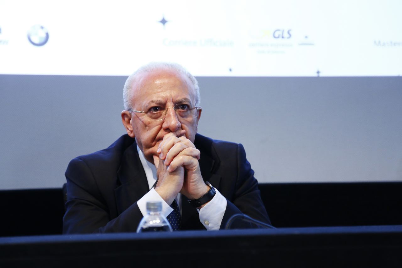 Vincenzo De Luca arrabbiato