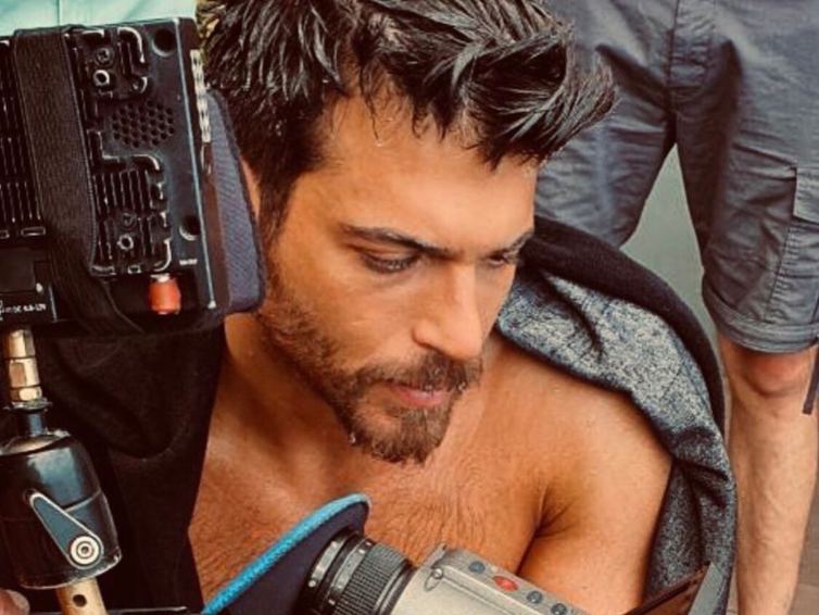 Can Yaman sul set