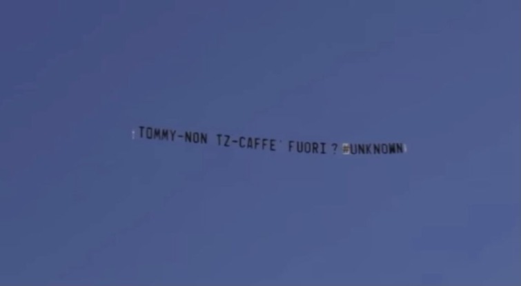 I messaggio per Tommaso Zorzi