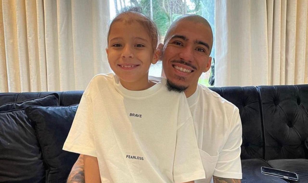 Allan gesto commovente per il figlio