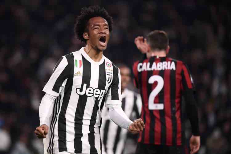 cuadrado Juve milan