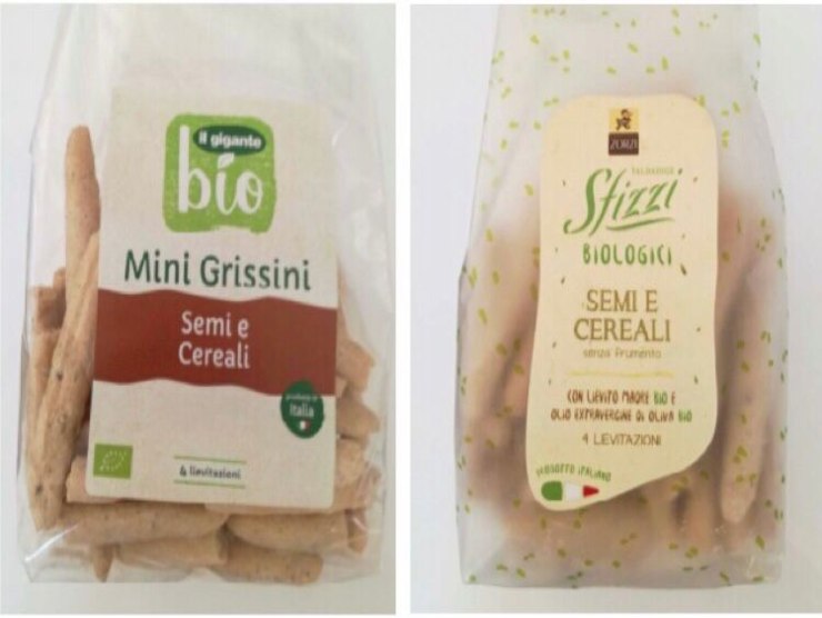 grissini ritirati ossido etilene