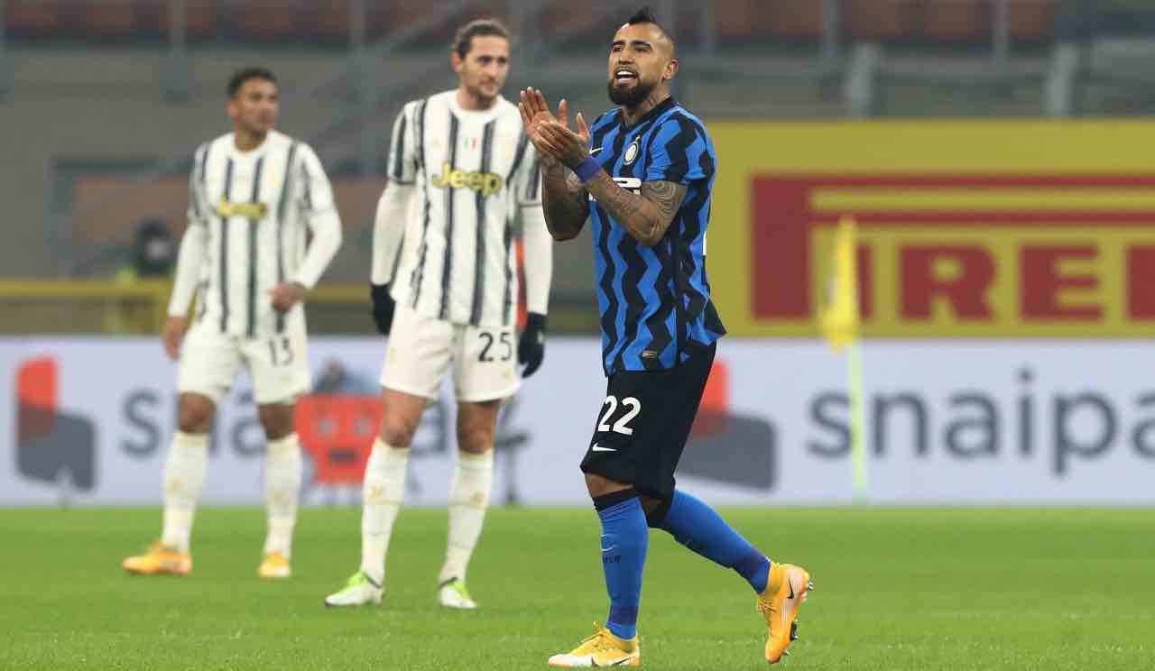 inter juventus Vidal