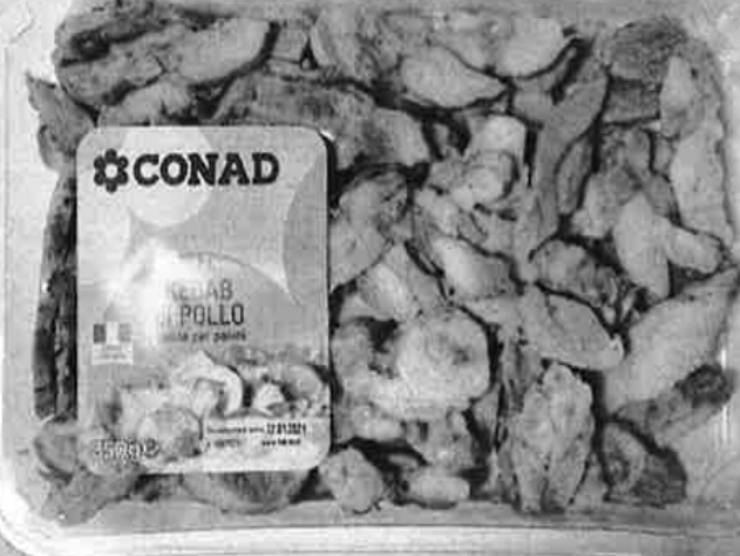 pollo presenza corpi estranei