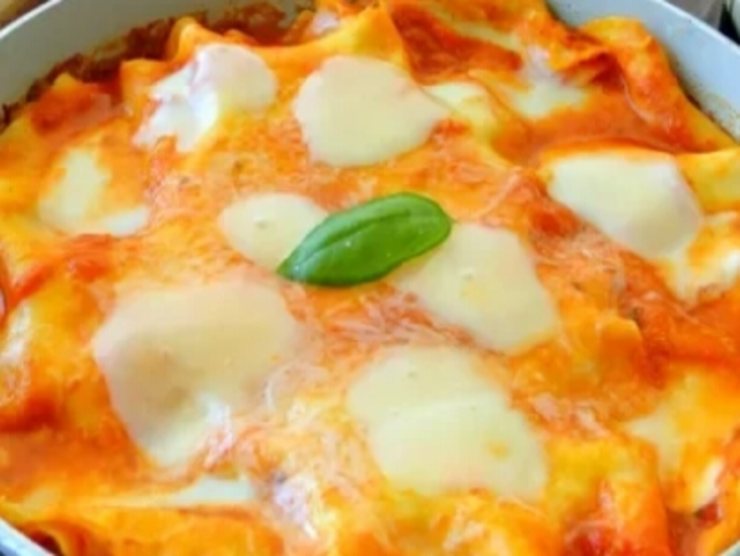 lasagna cotta in padella