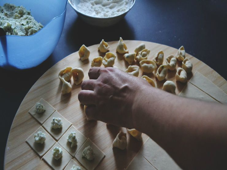 pasta ripiena a mano