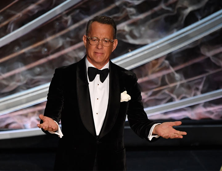 insediamento biden tom hanks