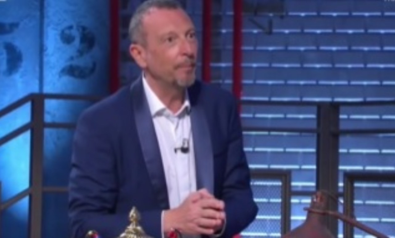 Amadeus durante I Soliti Ignoti