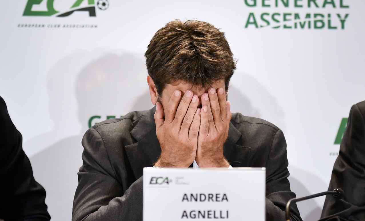 Andrea Agnelli disperato