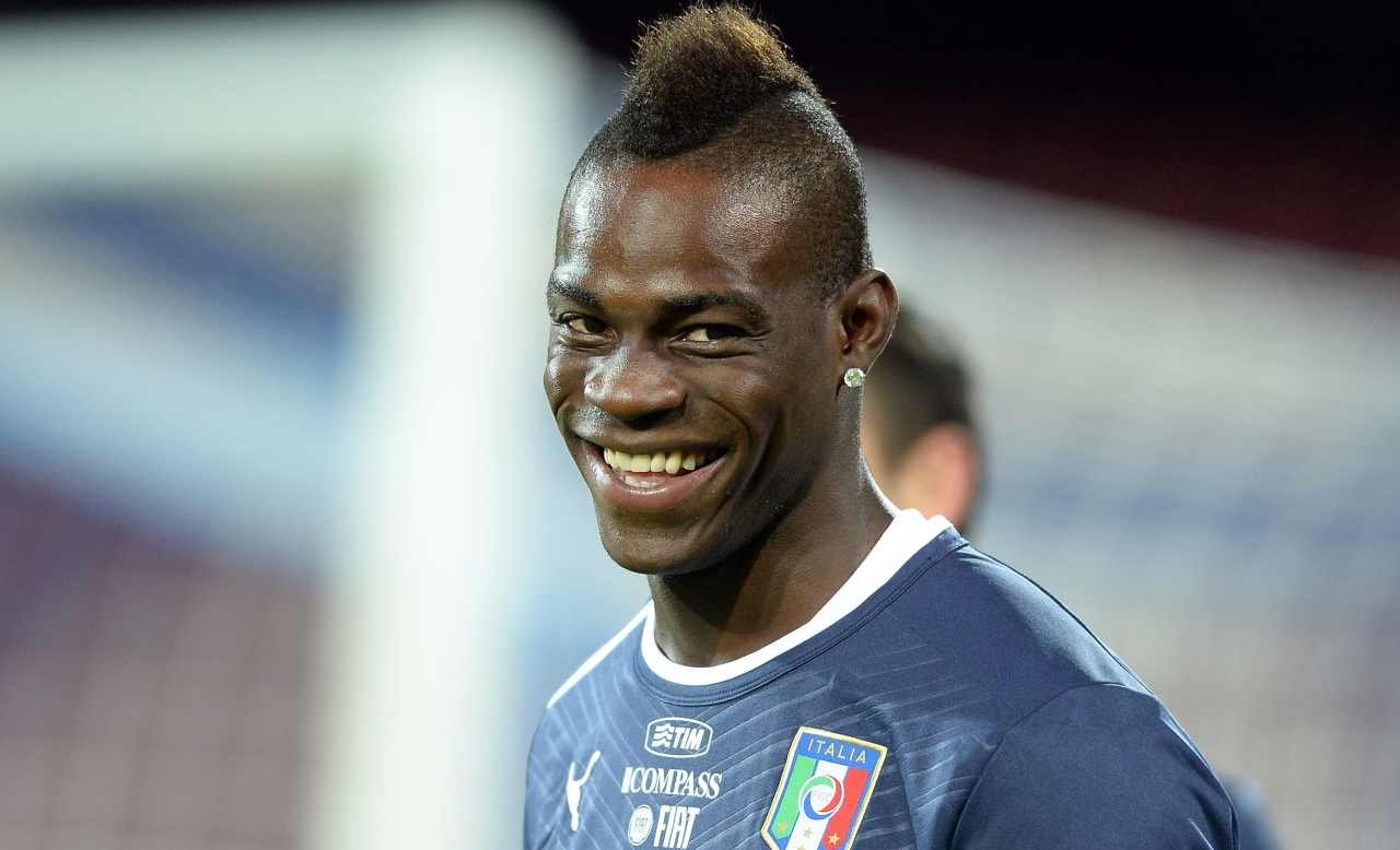 Mario Balotelli sorridente