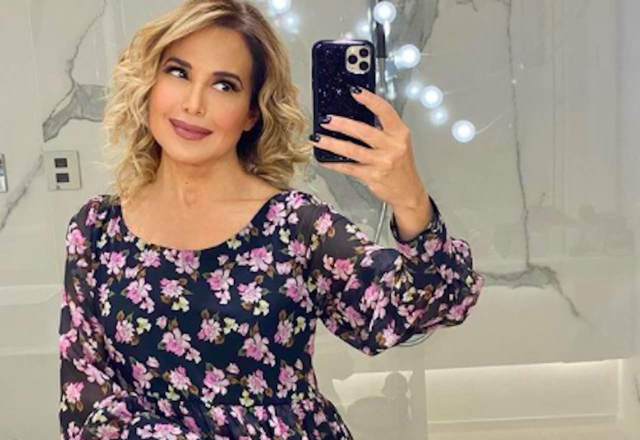 Barbara D'Urso selfie