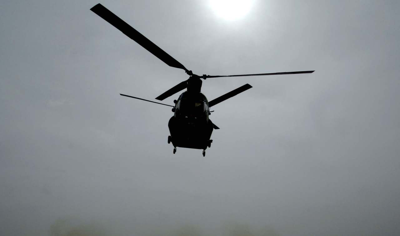 Elicottero in volo