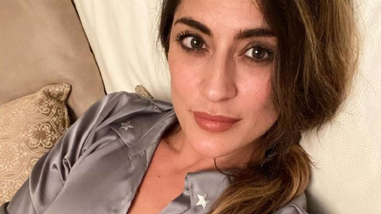 Elisa Isoardi pigiama