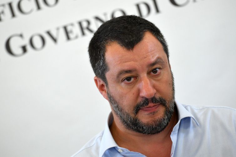 Matteo Salvini solidarietà a Giorgia Meloni