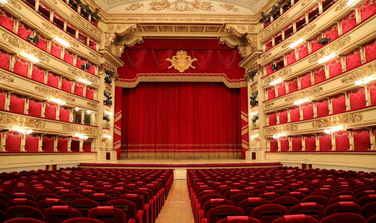 Teatro alla Scala vuoto