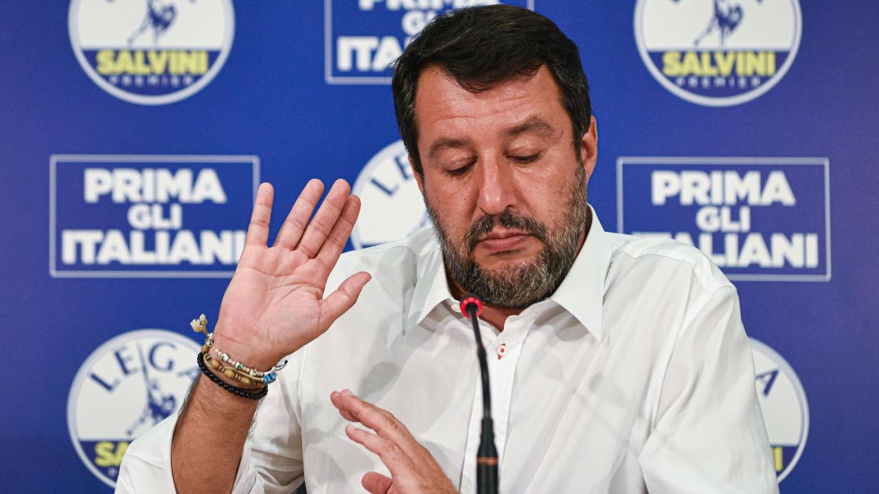 Spacco Lega Salvini Governo PD
